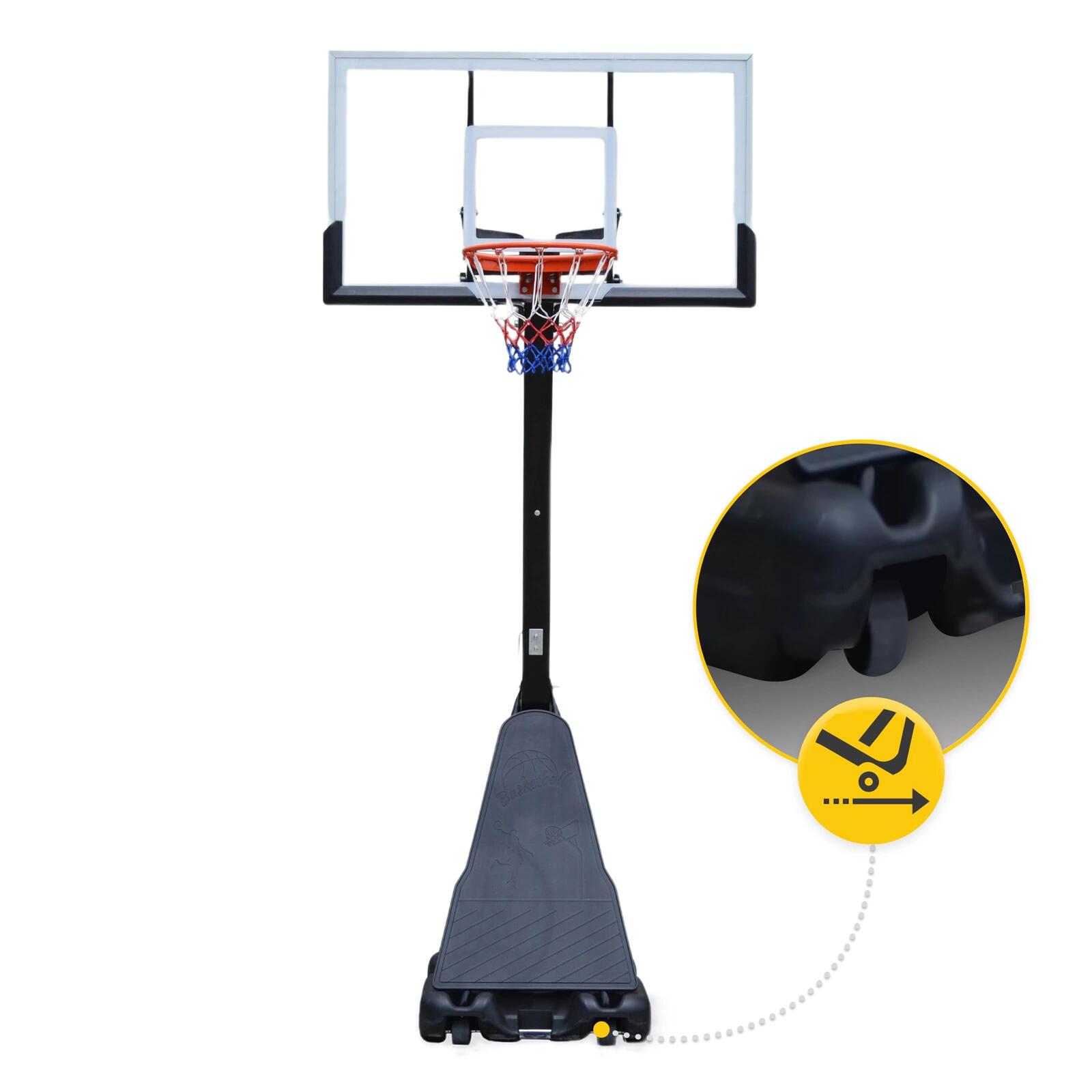Wolnostojący kosz do gry w koszykówkę FALCON ALL STAR regulowany 4/5