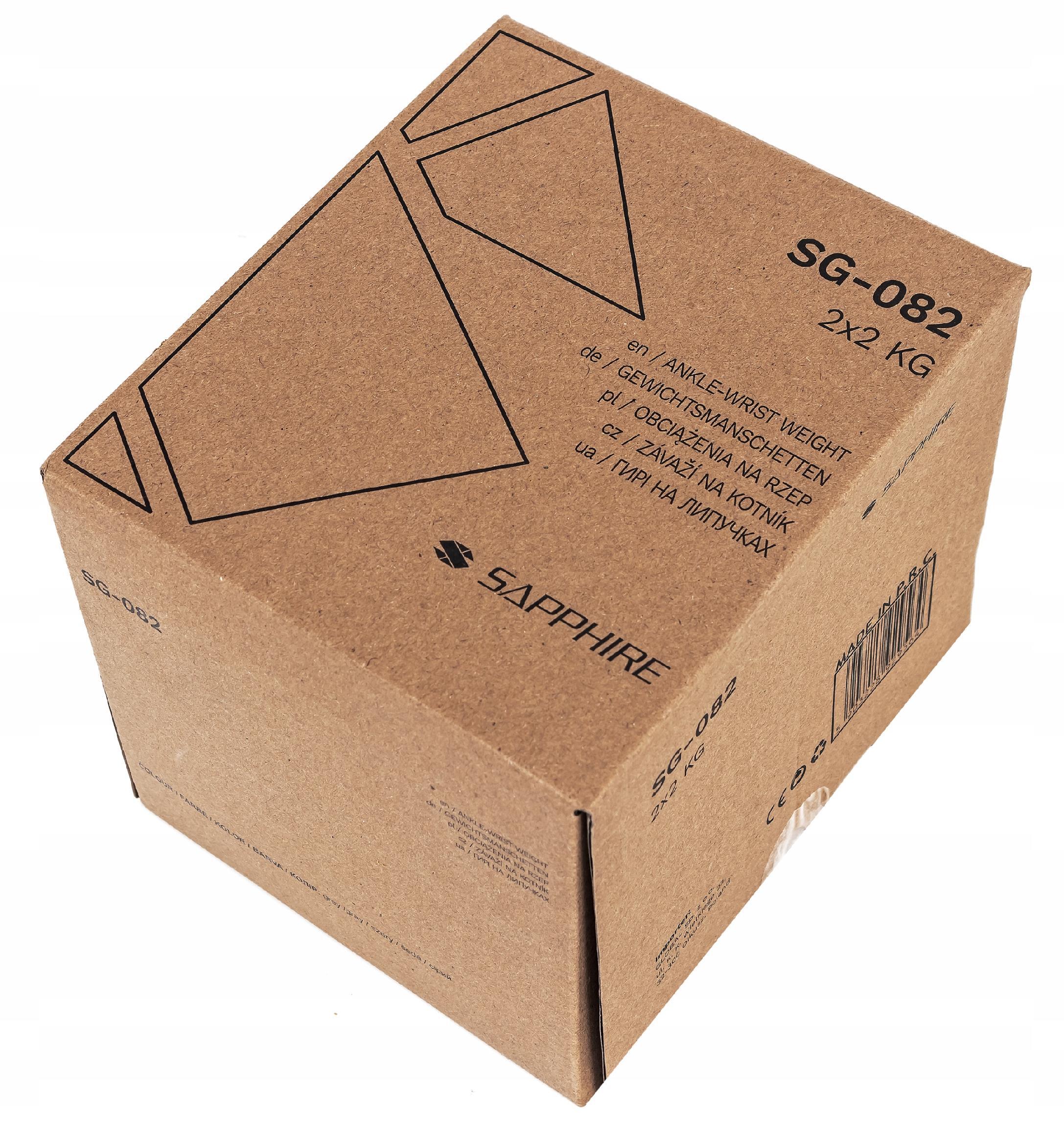 Obciążniki na rzep Sapphire SG-082 2 x 2 kg 7/7
