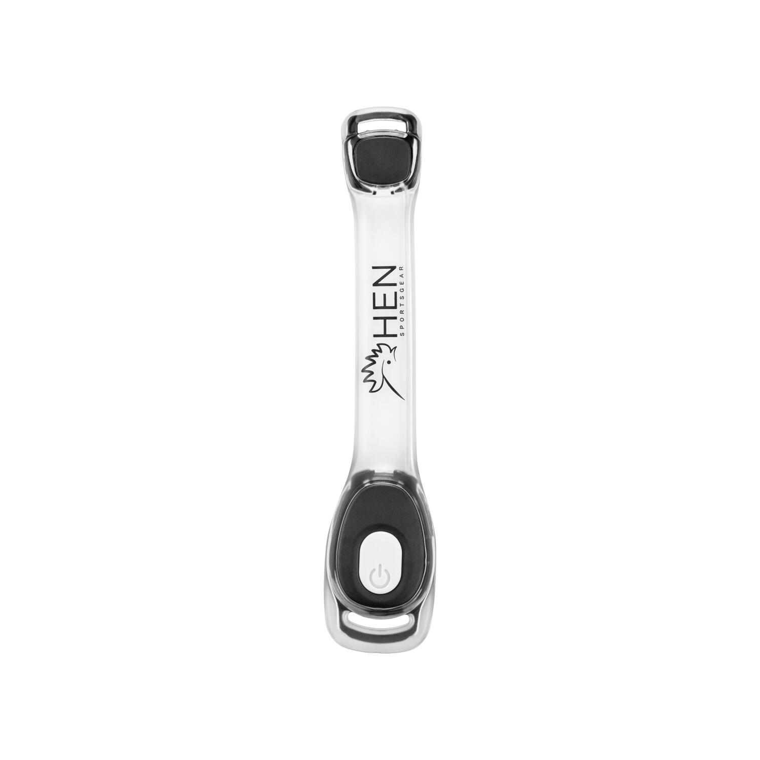 Bracelet lumineux LED - rechargeable par USB - lumière de course - Blanc 4/8