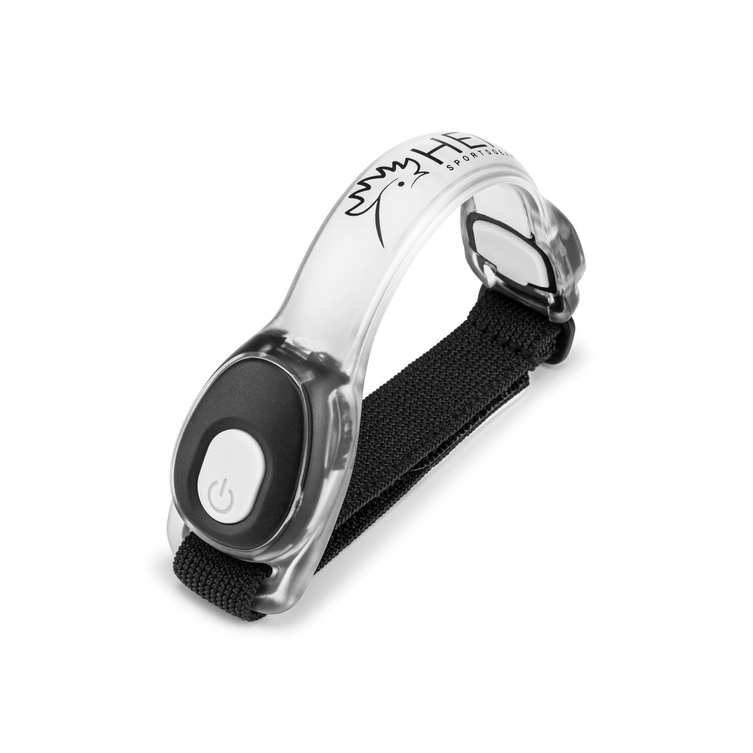 Bracelet lumineux LED - rechargeable par USB - lumière de course - Blanc 6/8