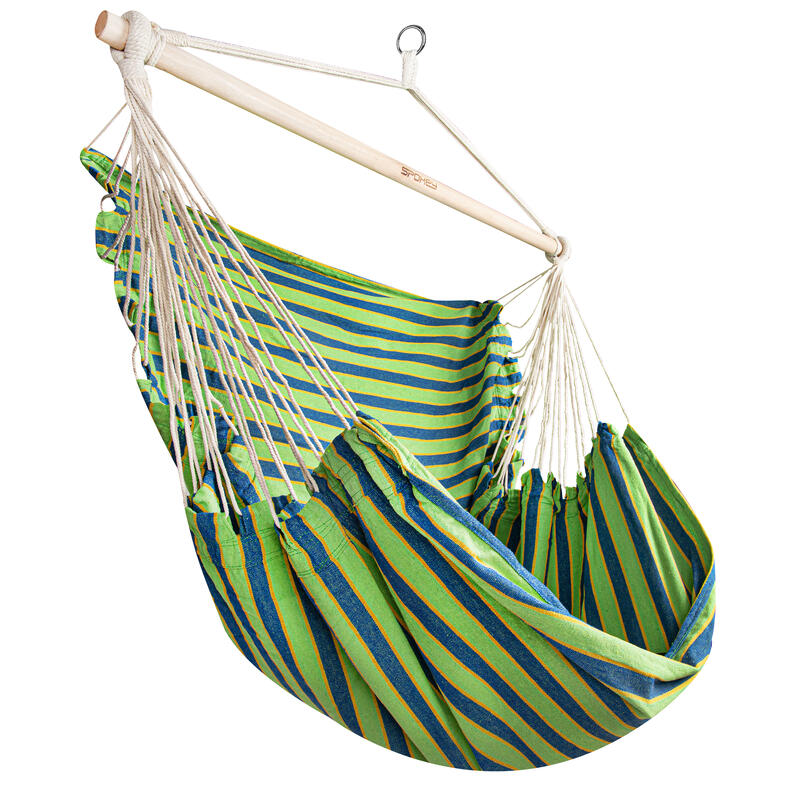 Hamac dublu Spokey bench deluxe verde