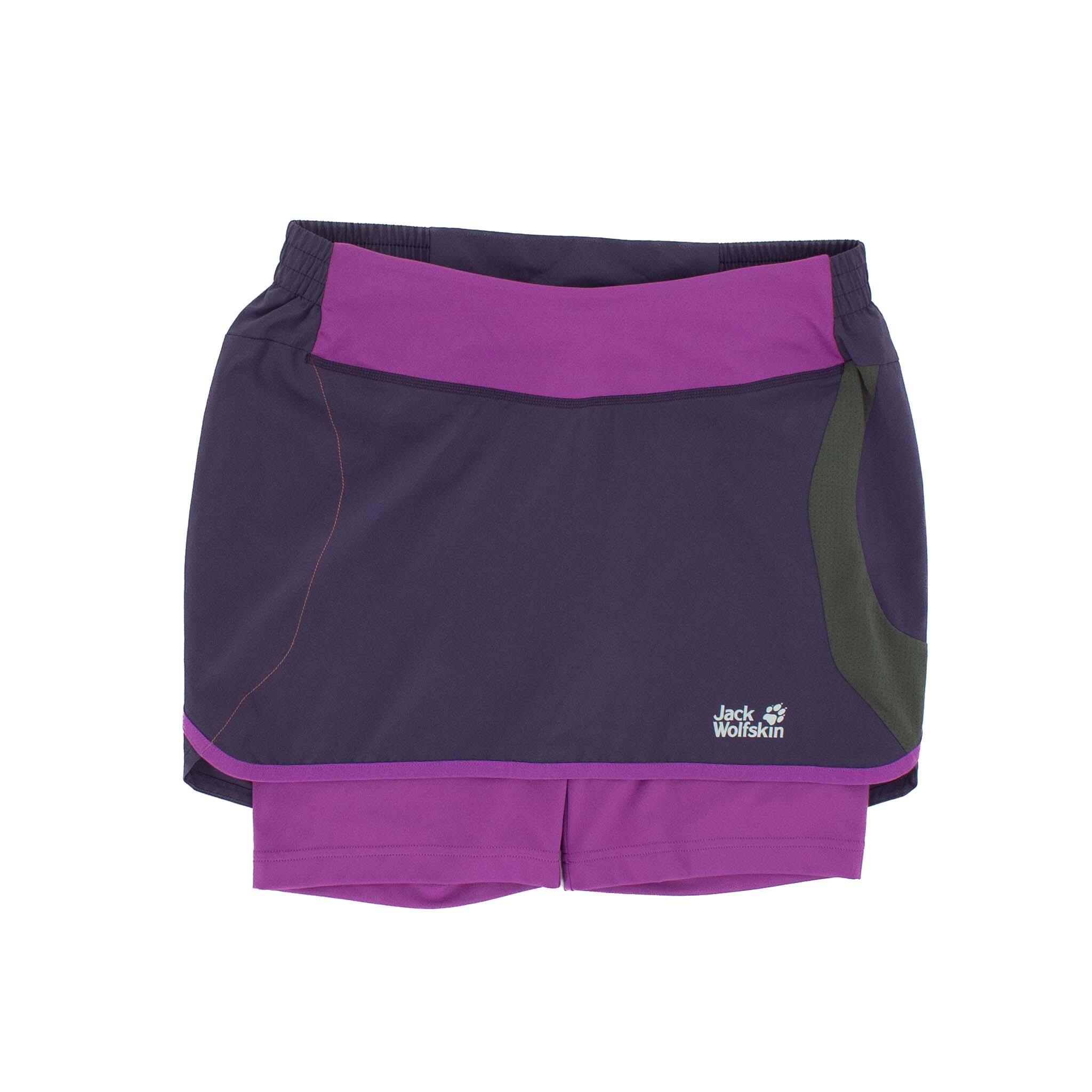 JACK WOLFSKIN Shorts Passion Trail Skort Women in Lila