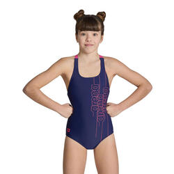 Maillot de bain une-pièce Fille - Swim Pro Back Graphic Logo
