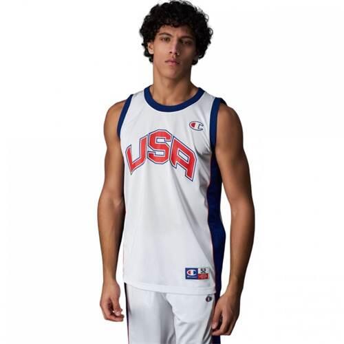 Basketball-trikot Champion Modell 219745-WW001 für männer 2/5
