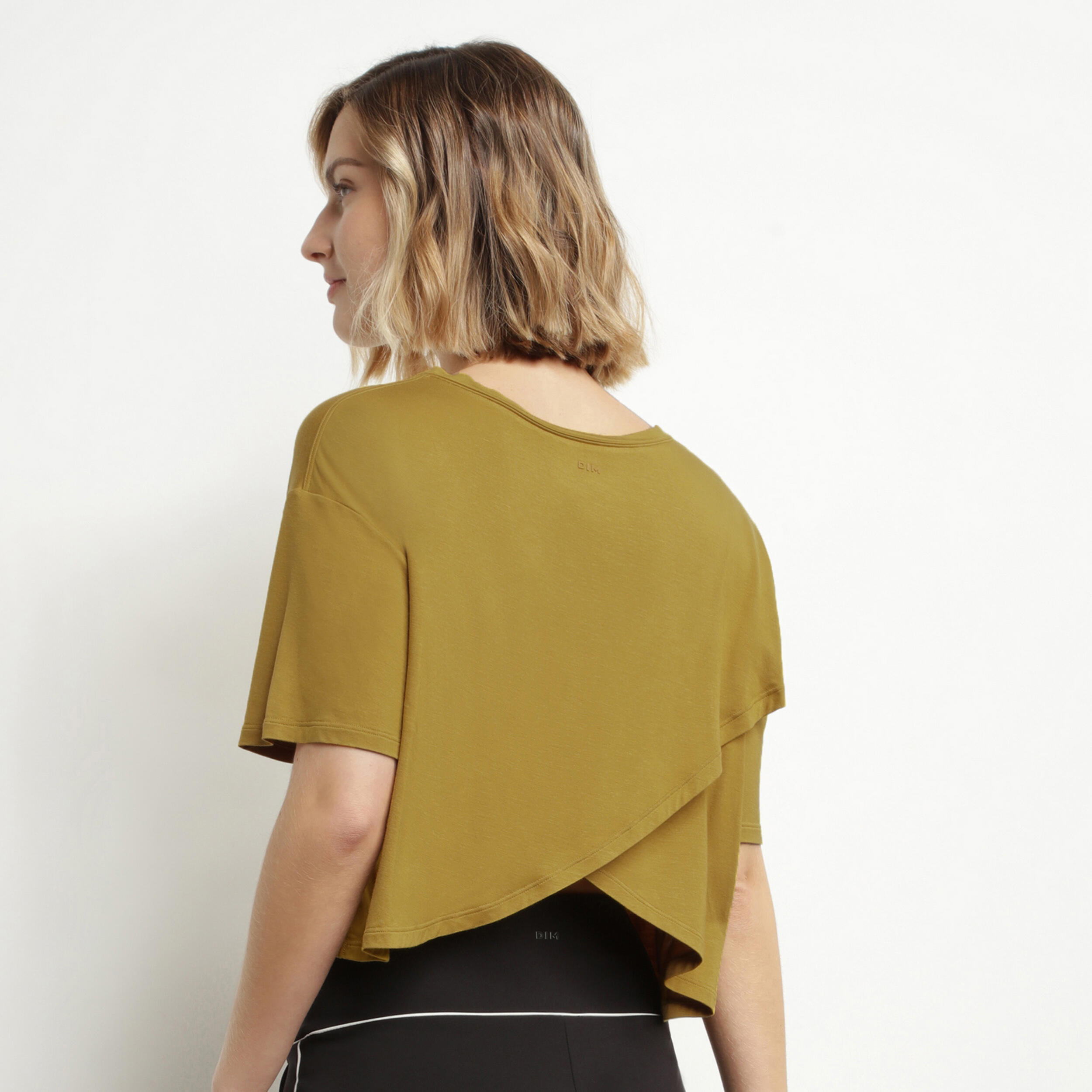 T-Shirt Court Col Rond Femme Dim Move 2/7