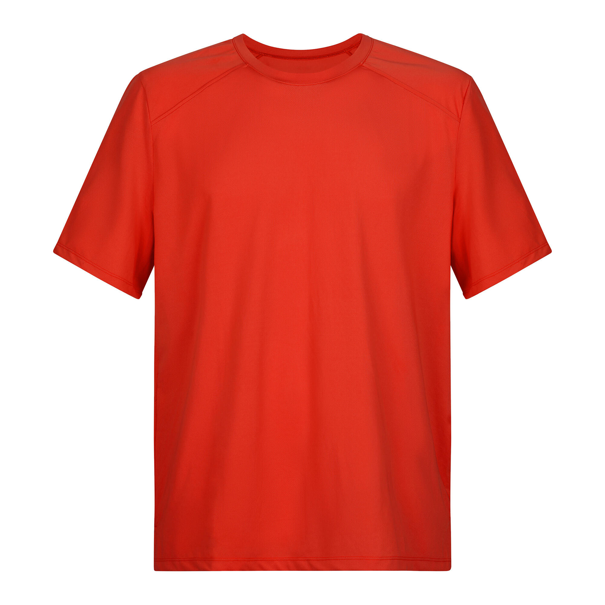 Dim - T-shirt De Sport Col Rond Homme Dim Move - T-shirt Manches Courtes - Orange - 38 S - Decathlon