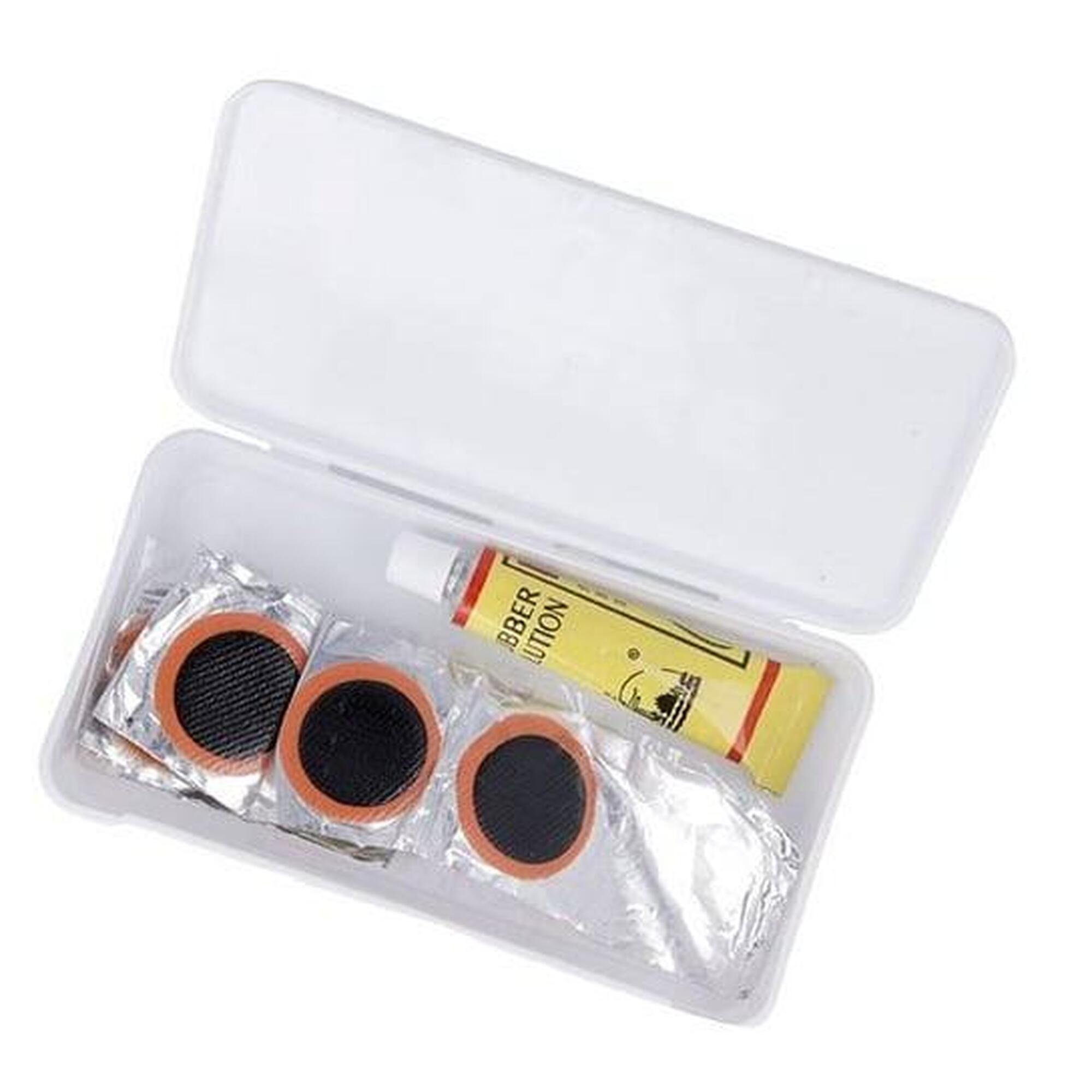 Kit de réparation de vélo Forever, patchs de pompe, clés 16 en 1