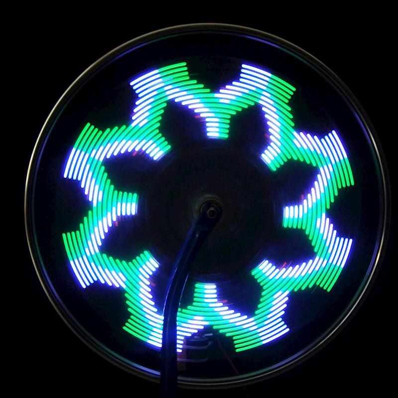 Osvětlení na kolo LED OKL-04