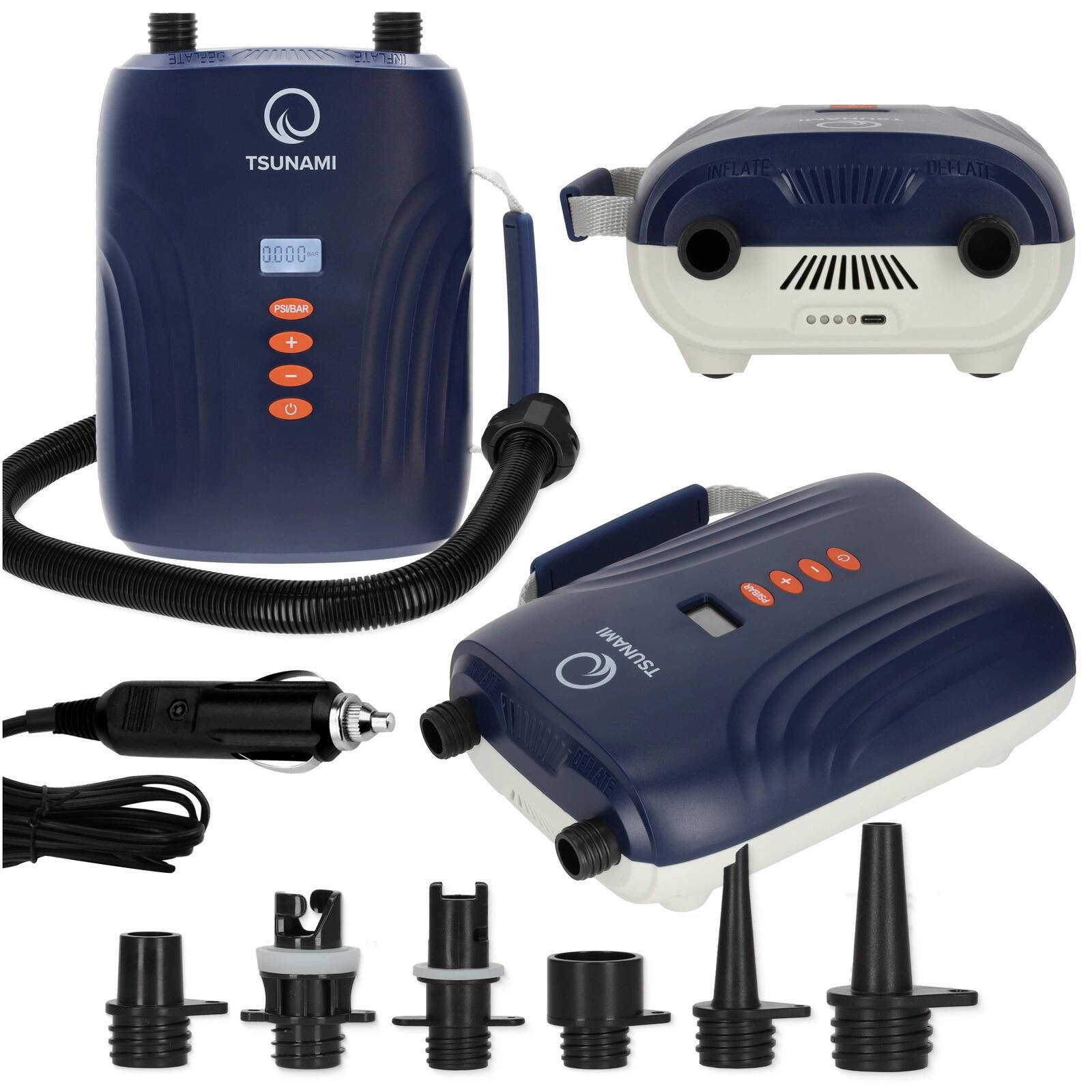 4FIZJO Elektrická pumpička k paddleboardu SUP TSUNAMI 20 PSI do auta