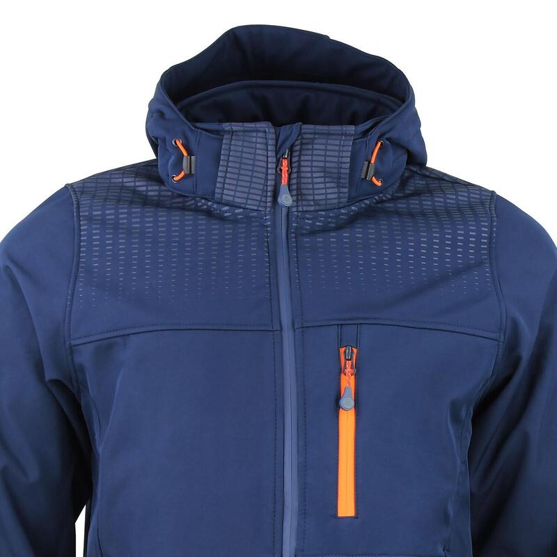 Fleece gewatteerde softshell jas Peak Mountain Cabra