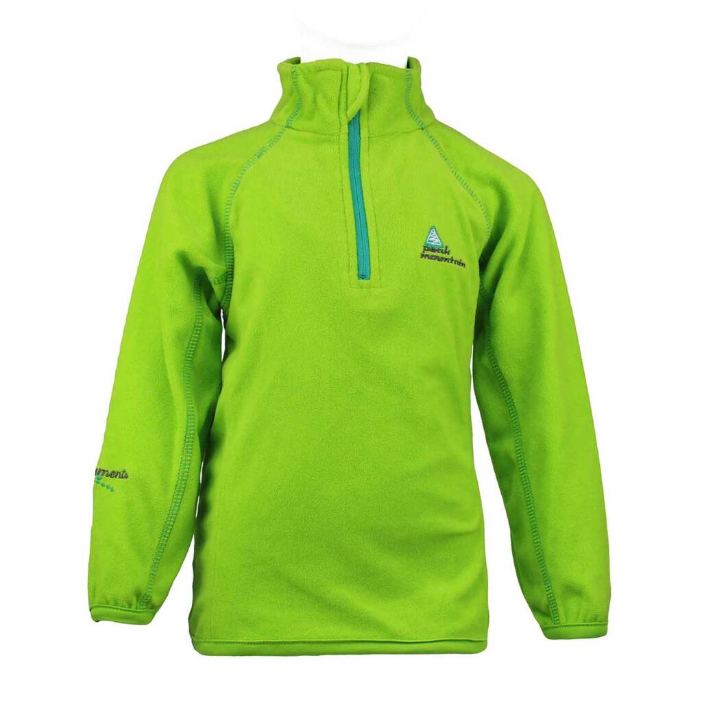Micro fleece half zip sweatshirt for girls Peak Mountain Fafine