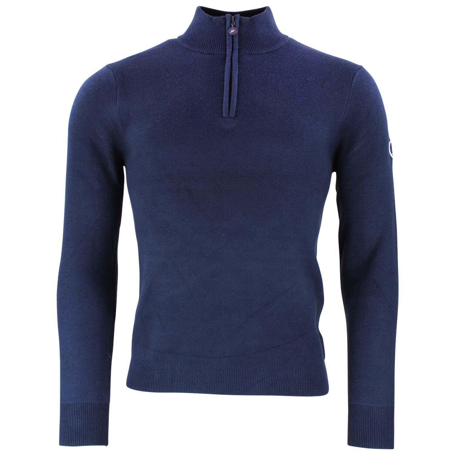 PEAK MOUNTAIN Half-zip roll neck jumper Peak Mountain Charlito