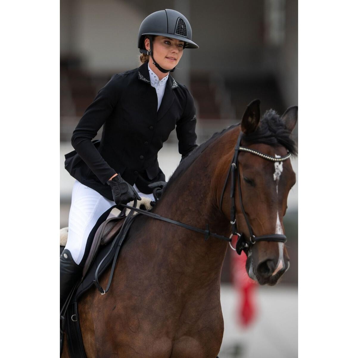 Giacca da equitazione da donna Cavalliera Diva purity 5/7