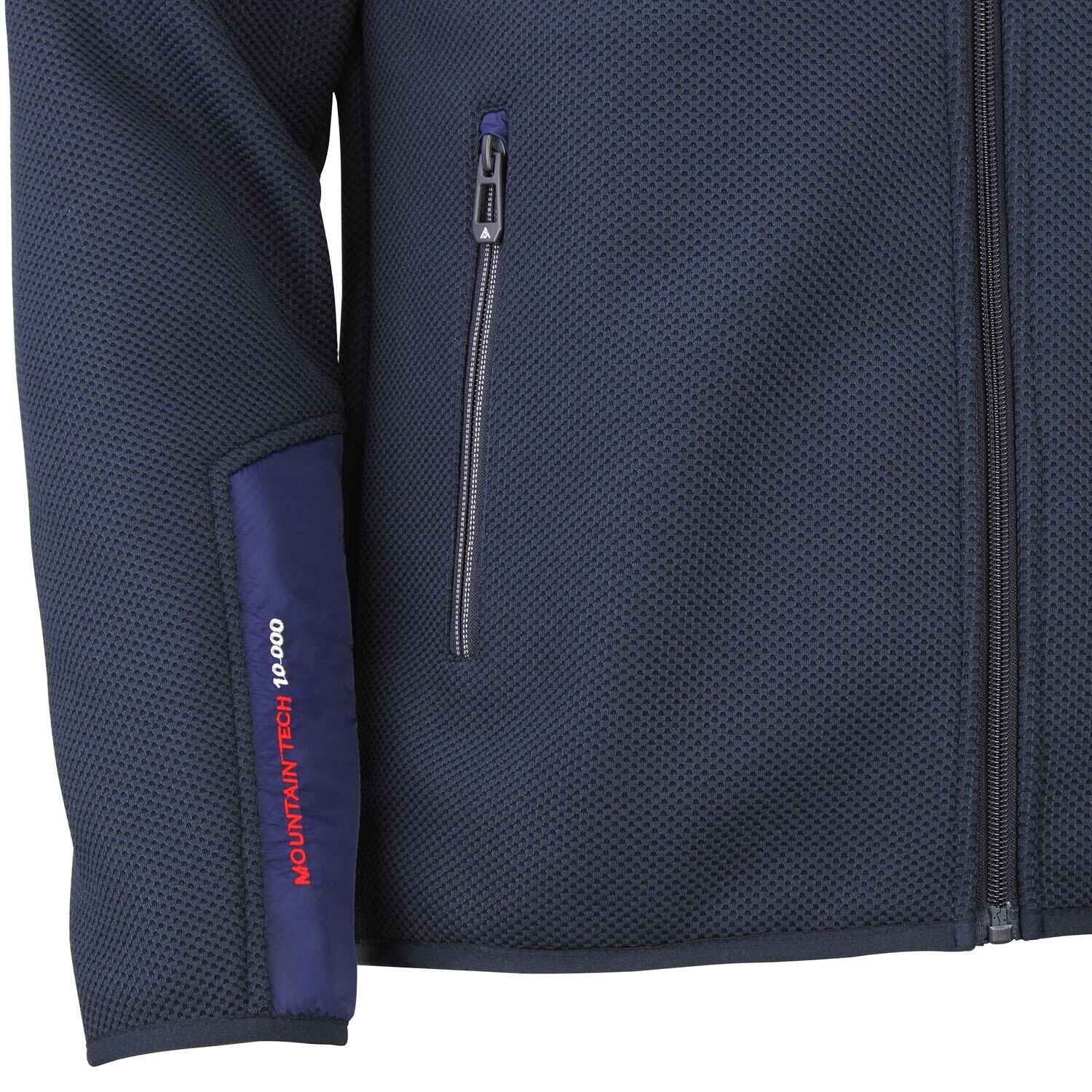 Tommy Jeans - Sweat en polaire avec logo drapeau et demi-fermeture éclair - Noir | ASOS