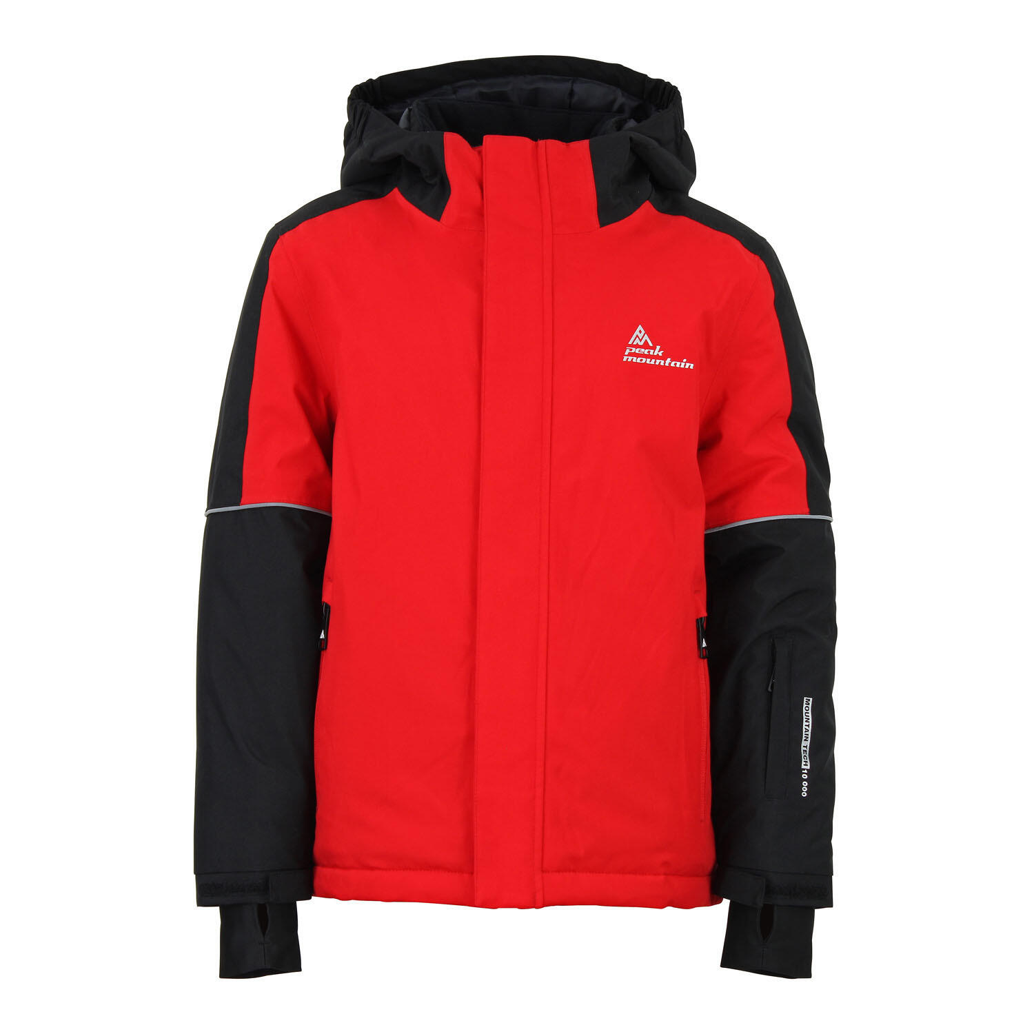 Peak Mountain - Veste De Ski Enfant Peak Mountain Etiopie - Doudoune Synthétique - Rouge - 6 À 8 Ans - Decathlon
