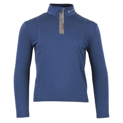 T-shirt 1e huid met rits voor kinderen peak mountain ecanevi