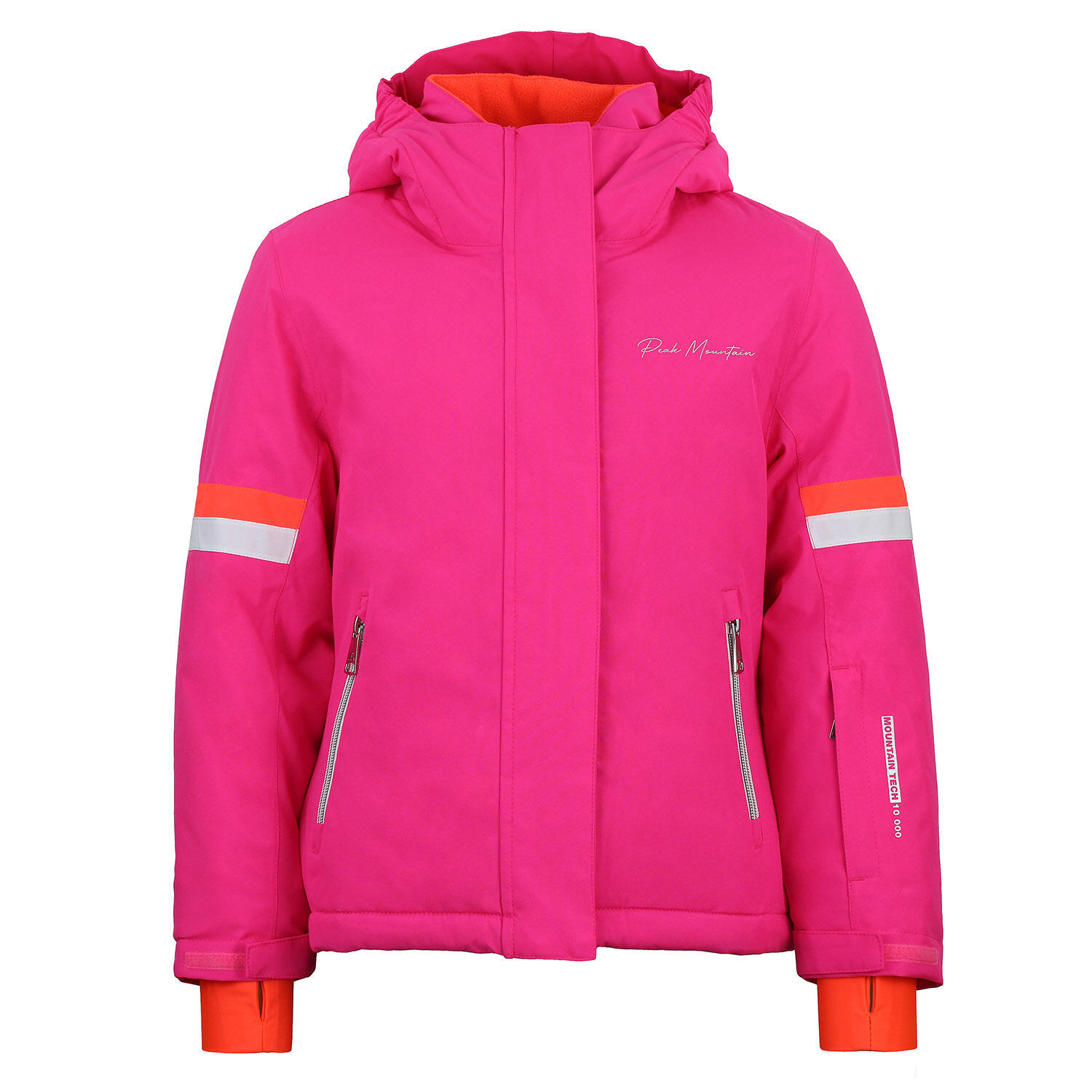 Peak Mountain - Veste De Ski Fille Peak Mountain Fleury - Doudoune Synthétique - Rose -  4 À 6 Ans - Decathlon