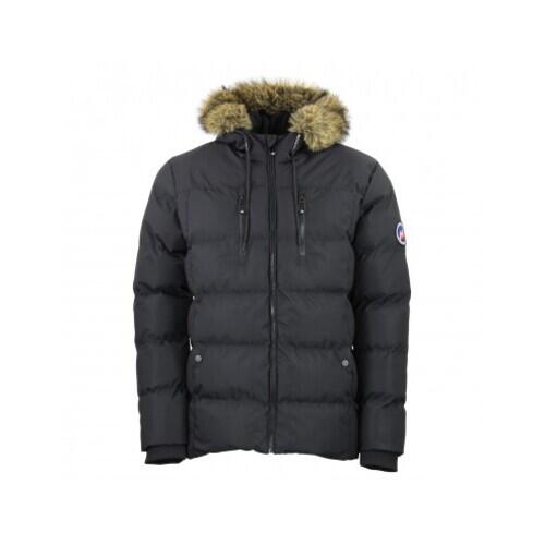 PEAK MOUNTAIN Peak Mountain's Canory Waterproof Fur-Lined Hood Puffer