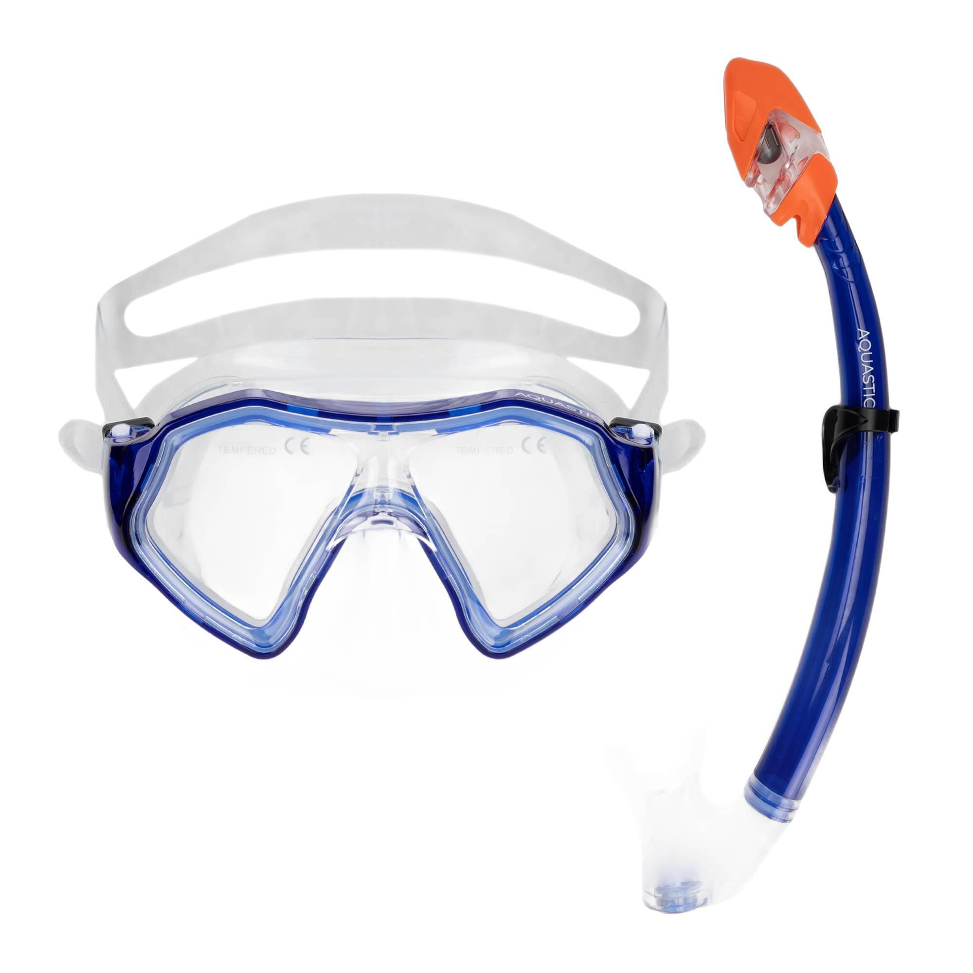 Aquastic - Ensemble De Plongée En Apnée Pour Enfants Aquastic Shelly - Kit De Snorkeling - Bleu - Taille Unique - Decathlon