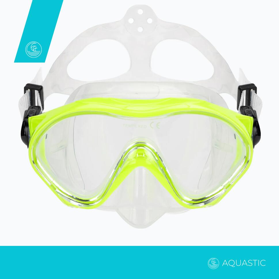 Maska do snorkelingu dziecięca AQUASTIC Minke