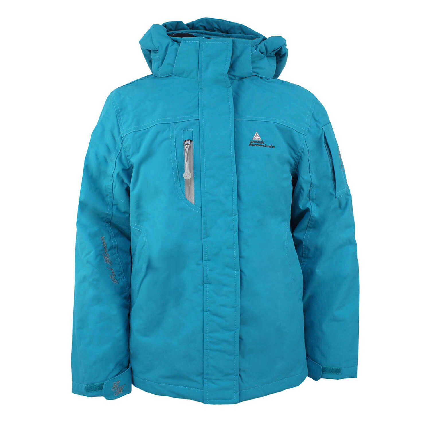 Peak Mountain - Parka Fille Peak Mountain Fadika - Parka - Bleu - 3 À 4 Ans - Decathlon