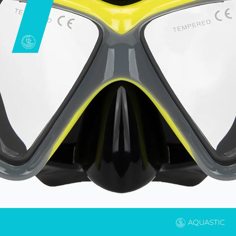 Maska do snorkelingu AQUASTIC Shoal
