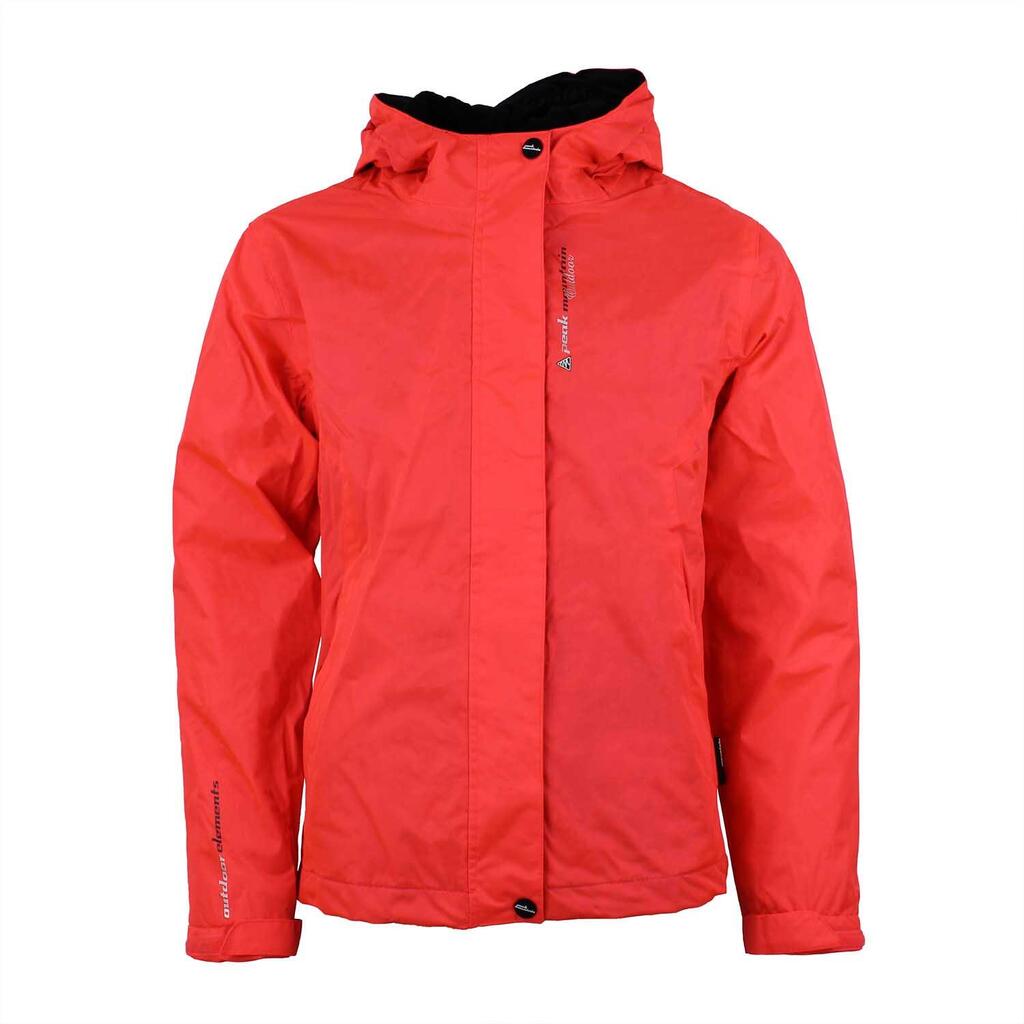 Girls' double fleece ski jacket Peak Mountain Fajik