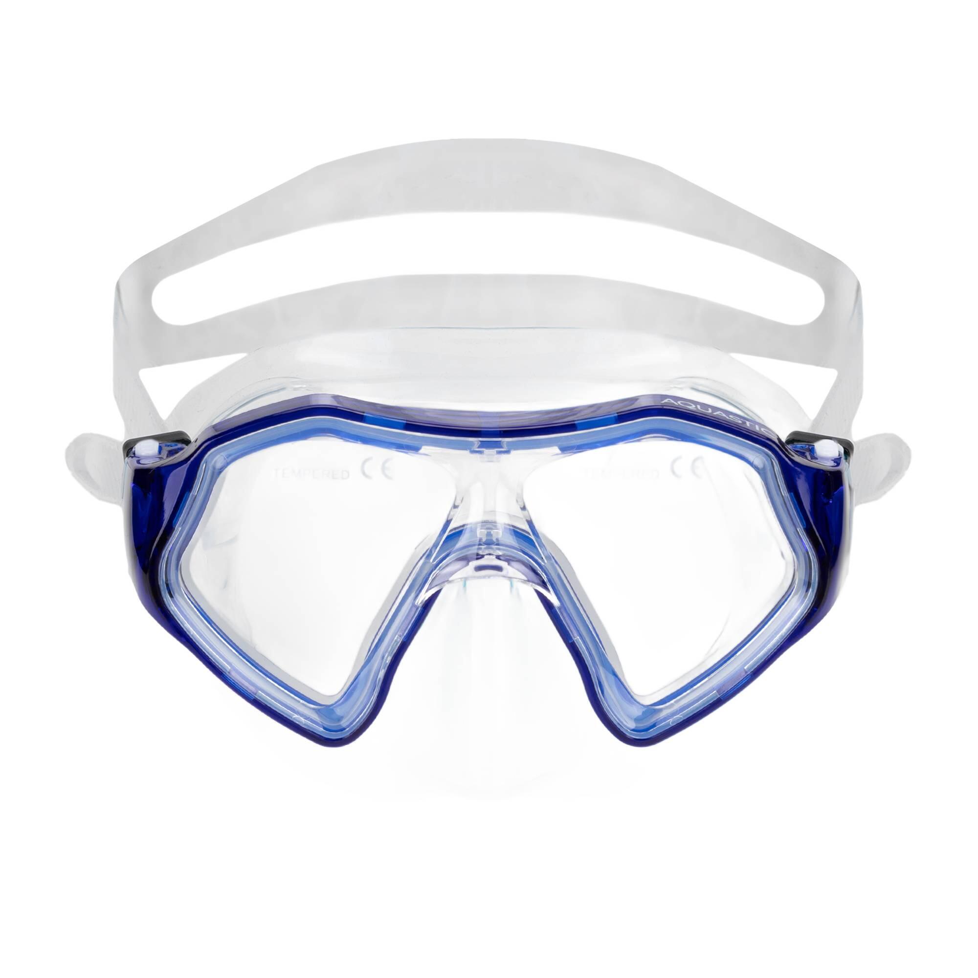 Aquastic - Masque De Plongée En Apnée Enfant Aquastic Shelly - Masque De Plongée - Bleu - Kid Unique - Decathlon