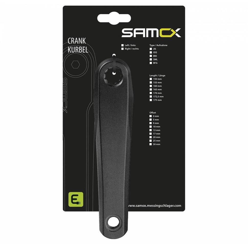 Prawa korba Samox Bosch Gen. 1+2+4 / Brose System