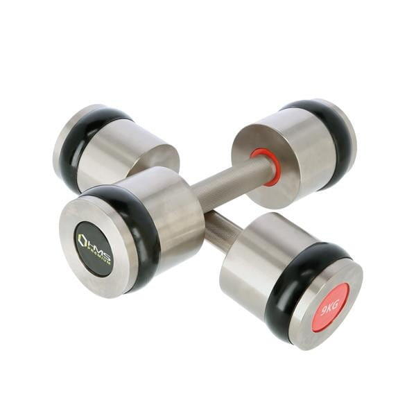 Chrom Kurzhantel Set - 2 x 9 kg 6/7