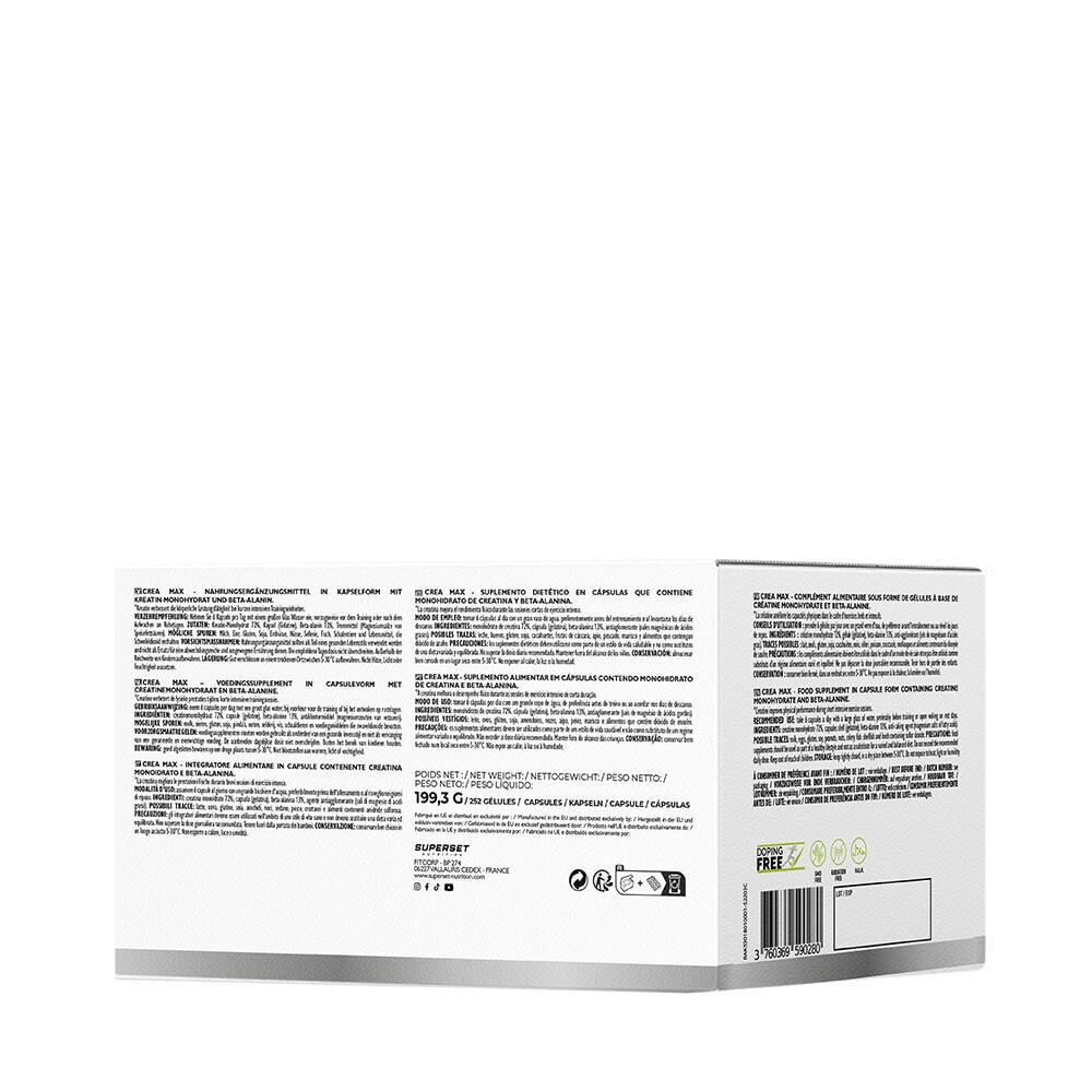 Creatinas - Crea Max (252 Cáps) 5/5