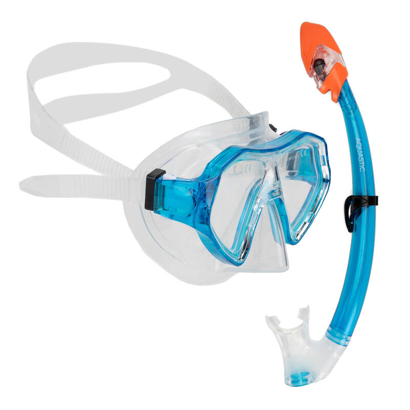 AQUASTIC Shelly kindersnorkelset