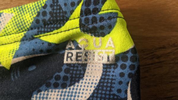 Entre Particuliers - Boxer de natation pour garçon Fitib bleu citron jaune 5-6 3/3