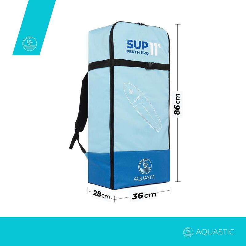 AQUASTIC Perth Pro 11'0" SUP-rugzak