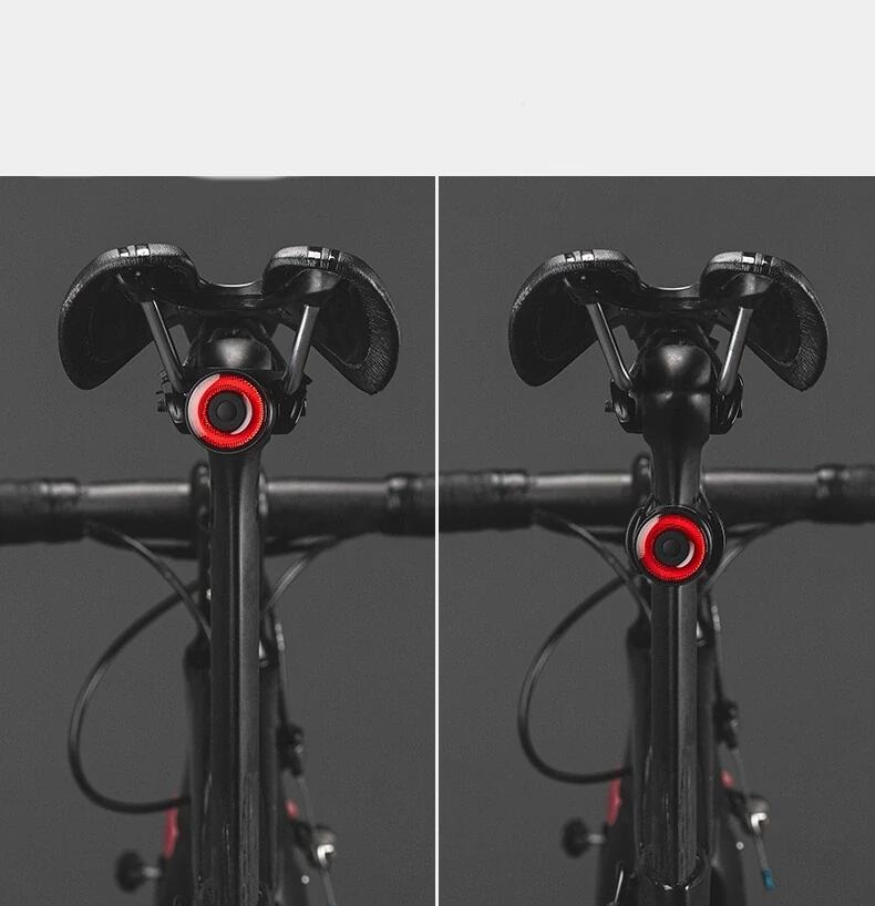 Lampa rowerowa Rockbros tylna z inteligentnym systemem stop
