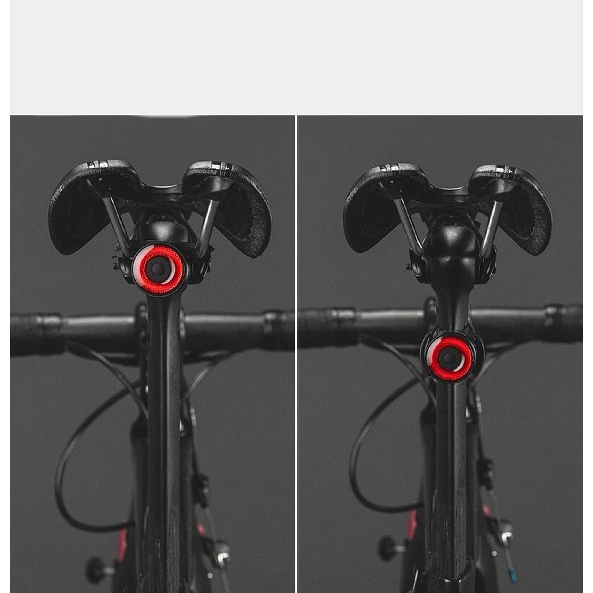 Lampa rowerowa Rockbros tylna z inteligentnym systemem stop