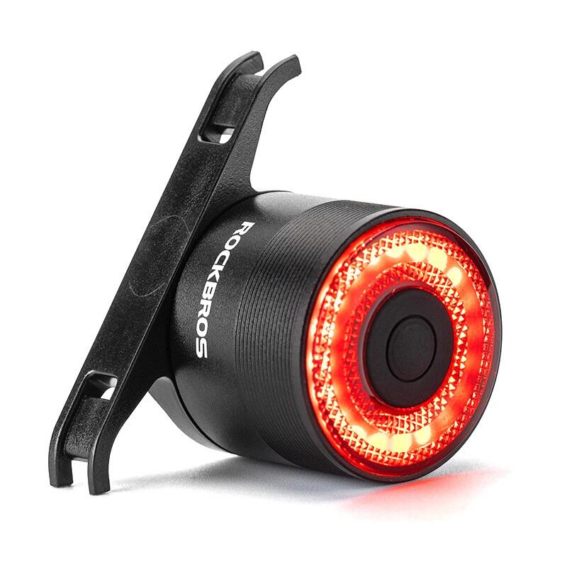 Lampa rowerowa Rockbros tylna z inteligentnym systemem stop
