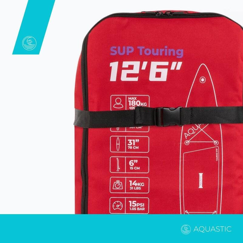 AQUASTIC Touring 12'6" SUP-rugzak