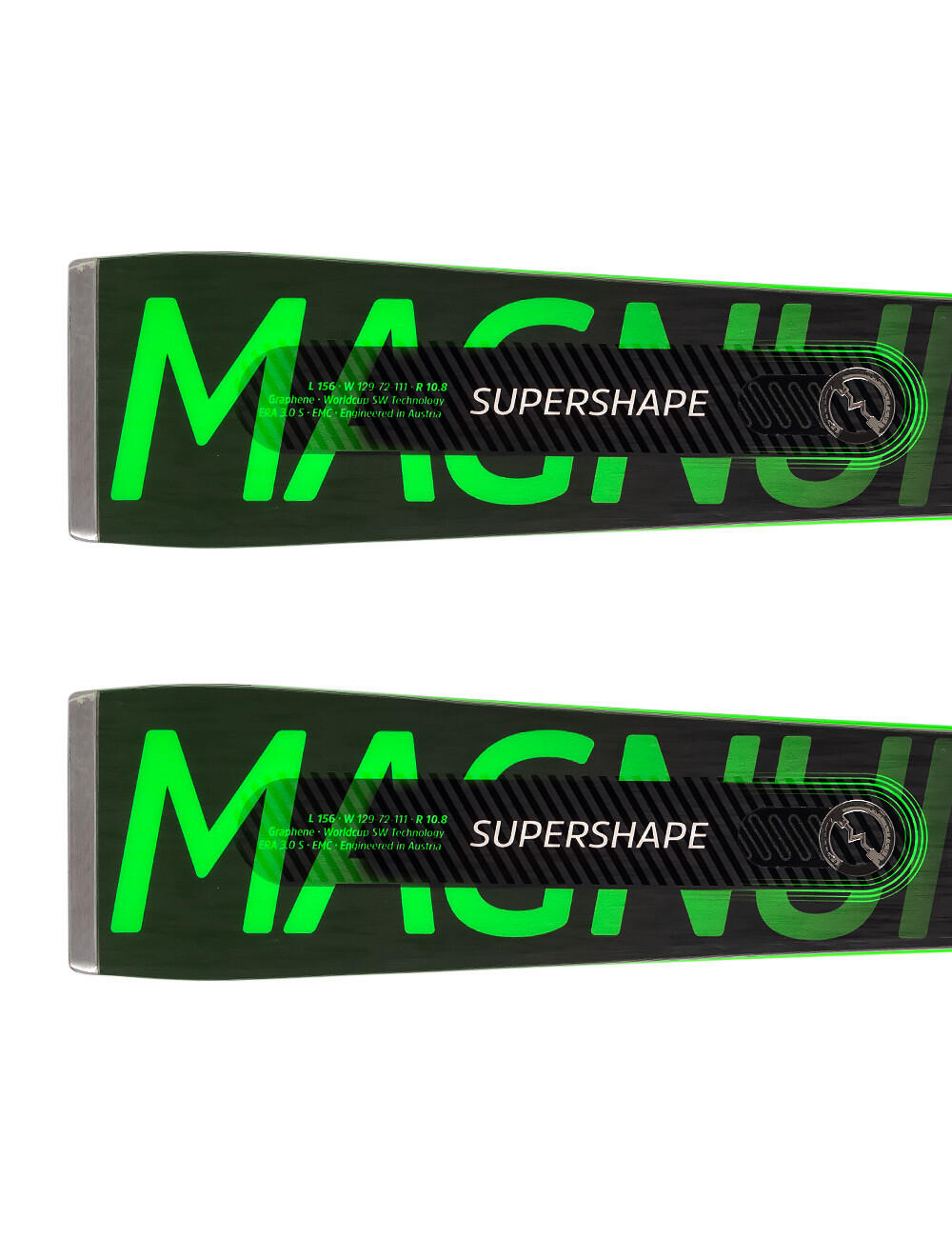 Ski Et Snowboards Unisexe - HEAD Supershape E-Magnum  SW - Black/Green 4/5