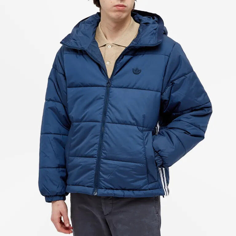Giacca Sportiva Uomo adidas Pad Hooded Puff, Taglia Regolare M 4/6