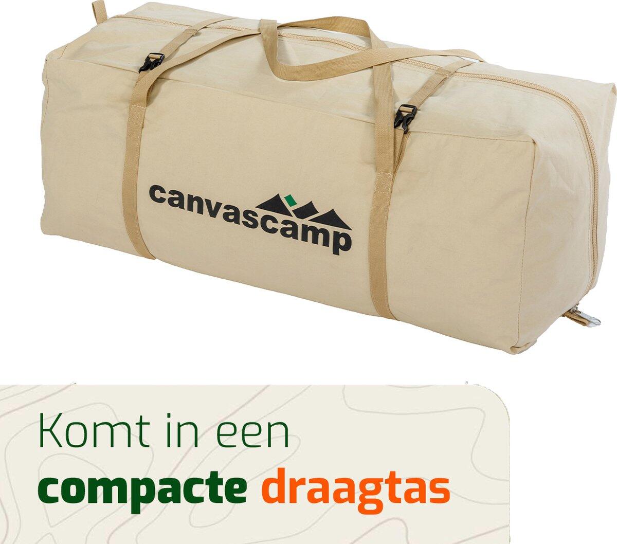 Tenda CanvasCamp Sibley 400 Bell - Compatta, Resistente e Confortevole - 4p 4/4