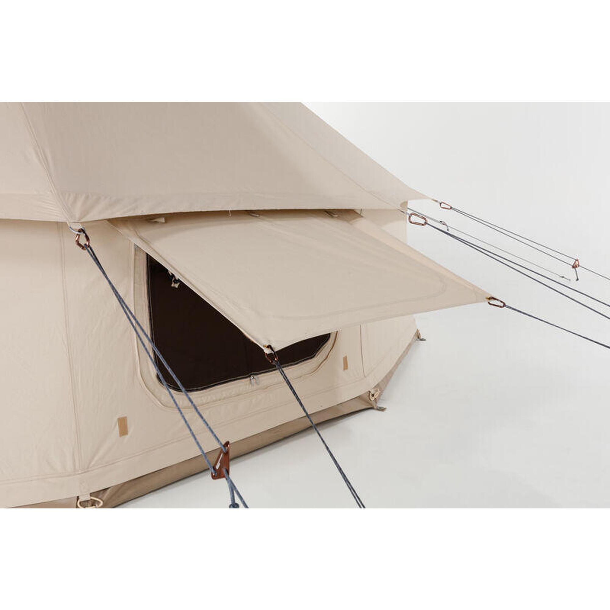 Sibley 520 Apex Tent - Ruim, Duurzaam en Comfortabel - Voor 8 Personen