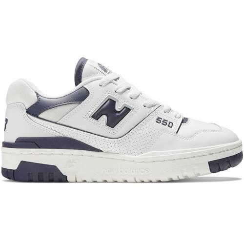 Chaussures  550 White Dark Mercury 5/5