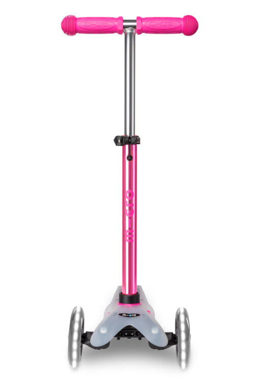 Hulajnoga trójkołowa z unikalnym półprzezroczystym podestem Mini Micro Flux LED 4/6