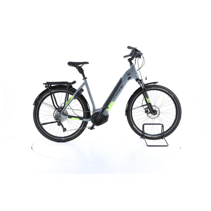 Refurbished - Haibike Trekking 6 E-Bike Lage instap 2021 - Zeer goed