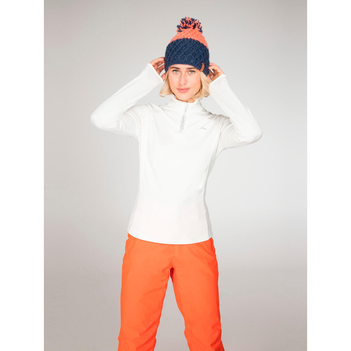 Forro Polar De Mujer Fabriz 1/4 Zip Protest 3/6
