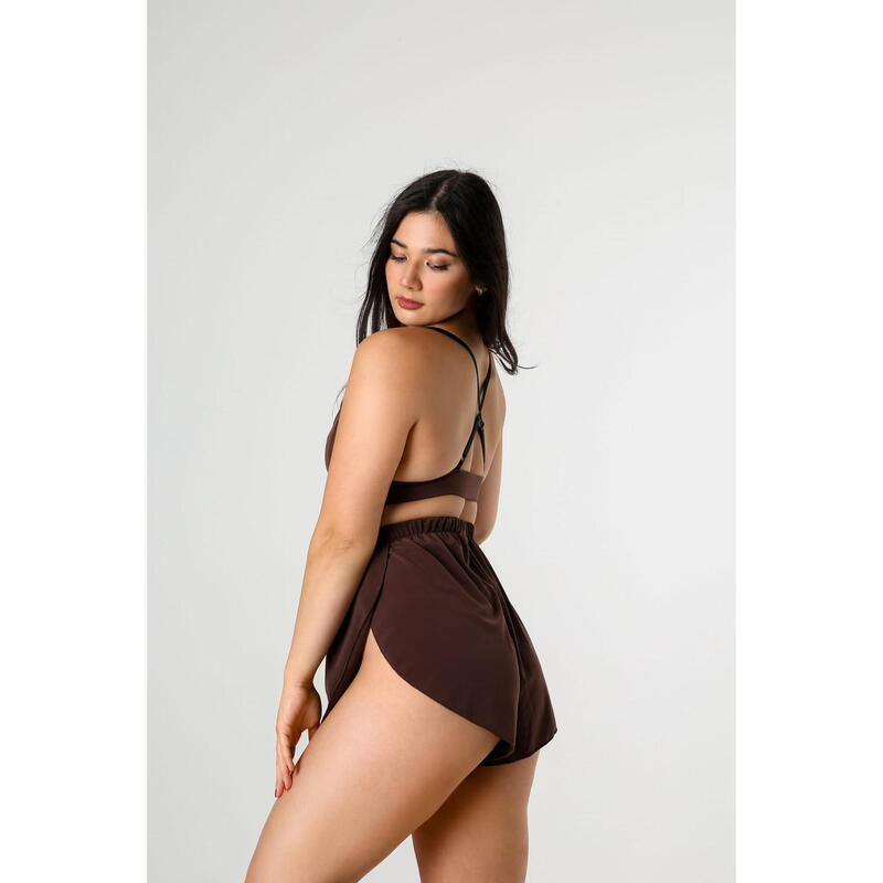 Spodenki do tańca pole dance Rev Activ Flow z rozcięciami krótkie