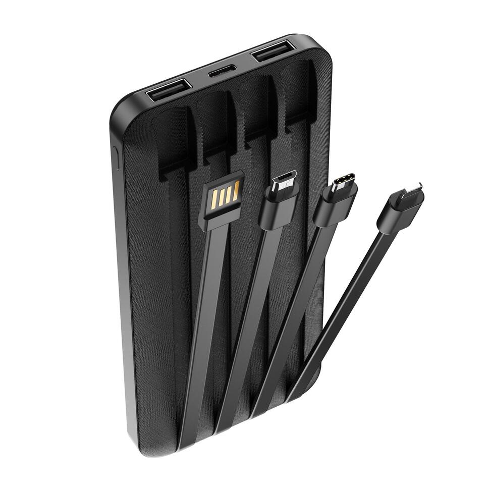 Power bank przenośny Forever TB-411 ALLin1 10000 mAh USB-C Lightning microUSB