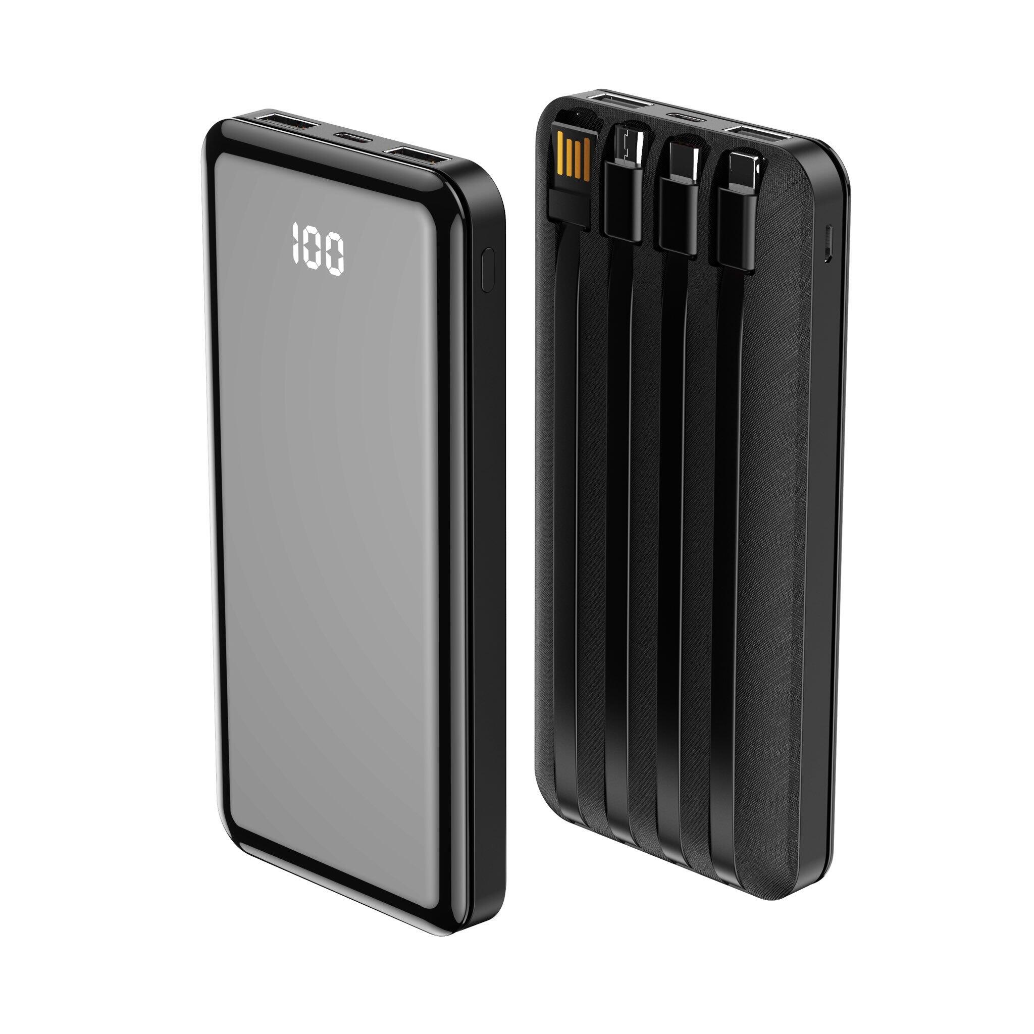 FOREVER Draagbare powerbank Forever TB-411 ALLin1 10 000 mAh USB-C Lightning microUSB