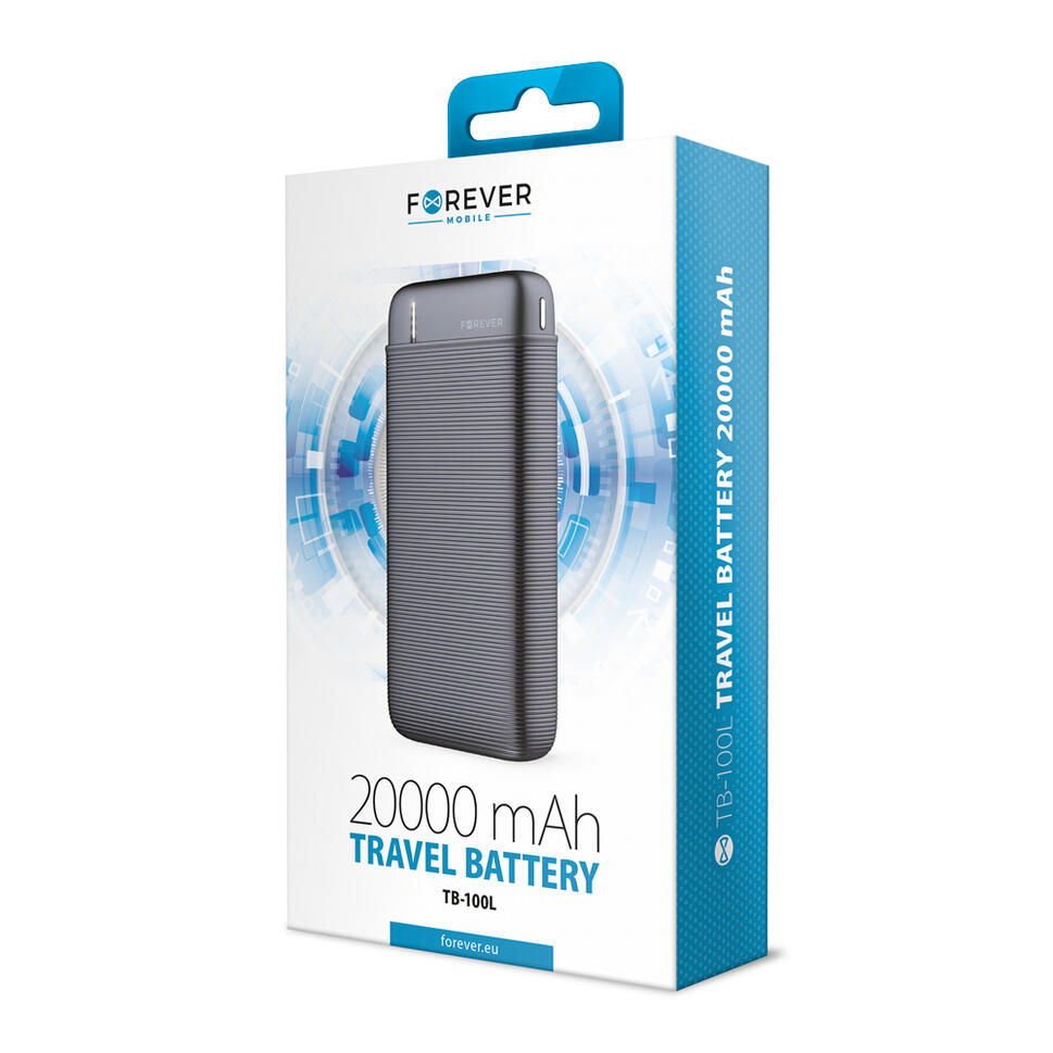 Power bank przenośny Forever 20000 mAh TB-100L